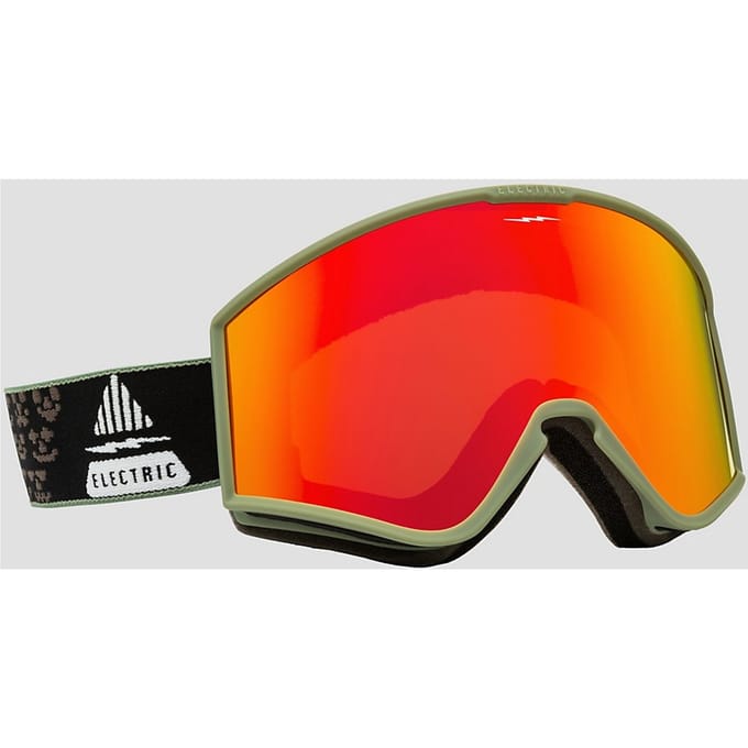 Electric EK1 Drama Moss Black+Bonus Lens Goggle zwart