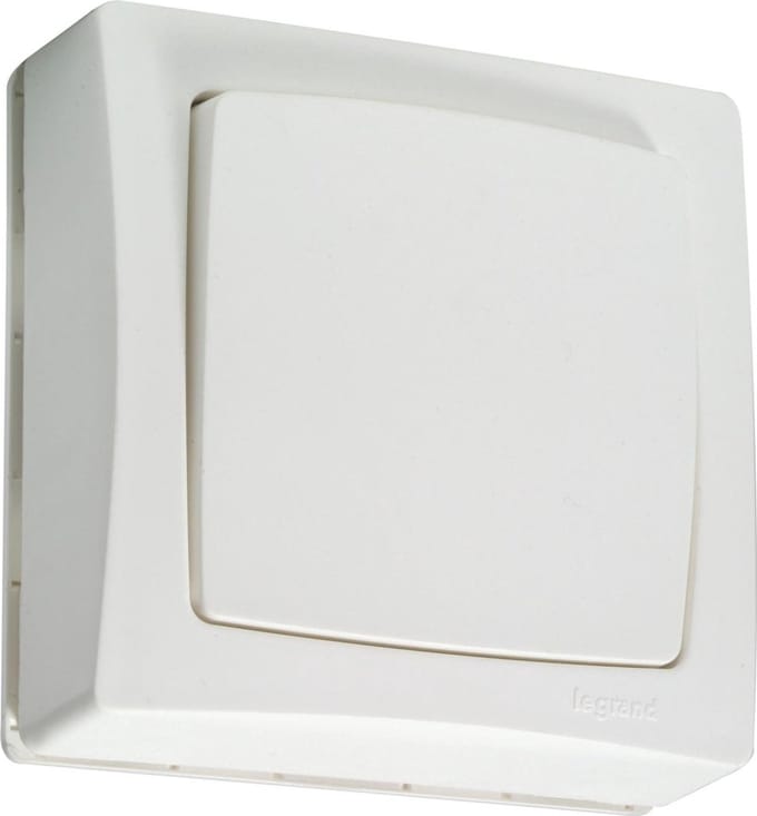 Legrand - Oteo Schakelaar 2P - Wit