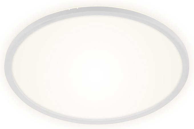 BRILONER Slim - CCT Plafondlamp led - plafoniere met afstandsbediening - warm wit licht & koel wit licht - dimbaar - 22W - 42cm - wit