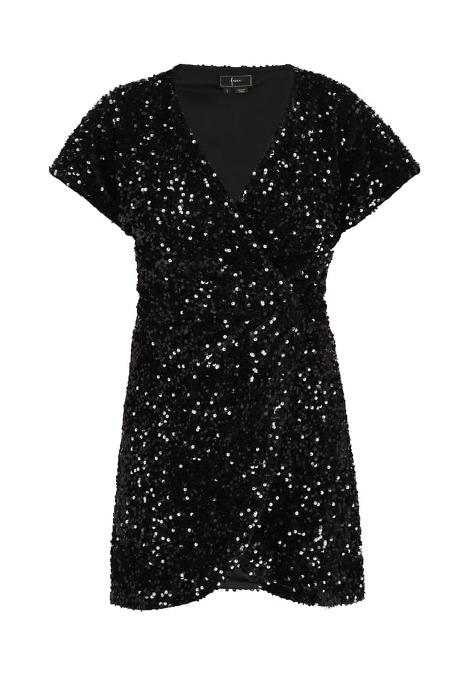Faina Jurk Dames zwart