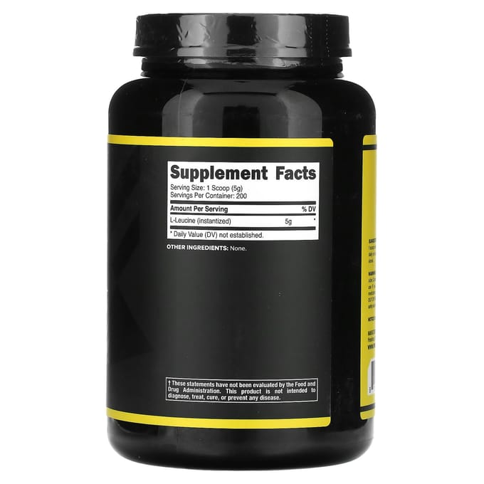 Primaforce, L-Leucine, zonder smaak, 1 kg (1.000 g)