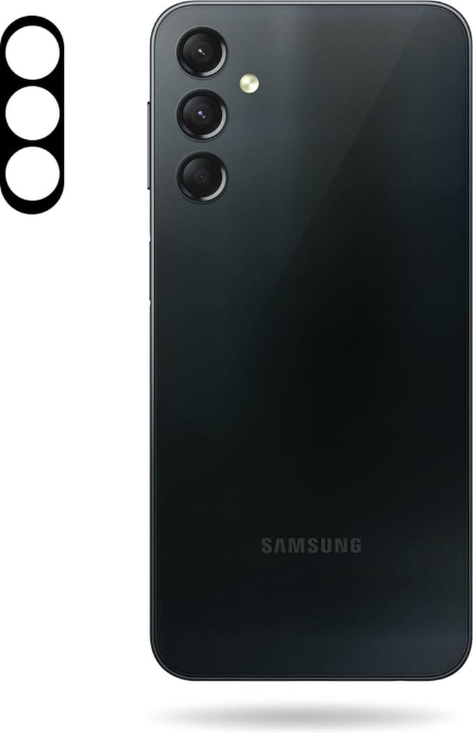 Mobilize Screenprotector geschikt voor Samsung Galaxy A24 Glazen | Mobilize Camera Protector - Case Friendly