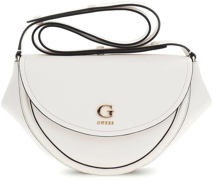 GUESS schoudertas Coleen Convertible Xbody Bag Cream White crème