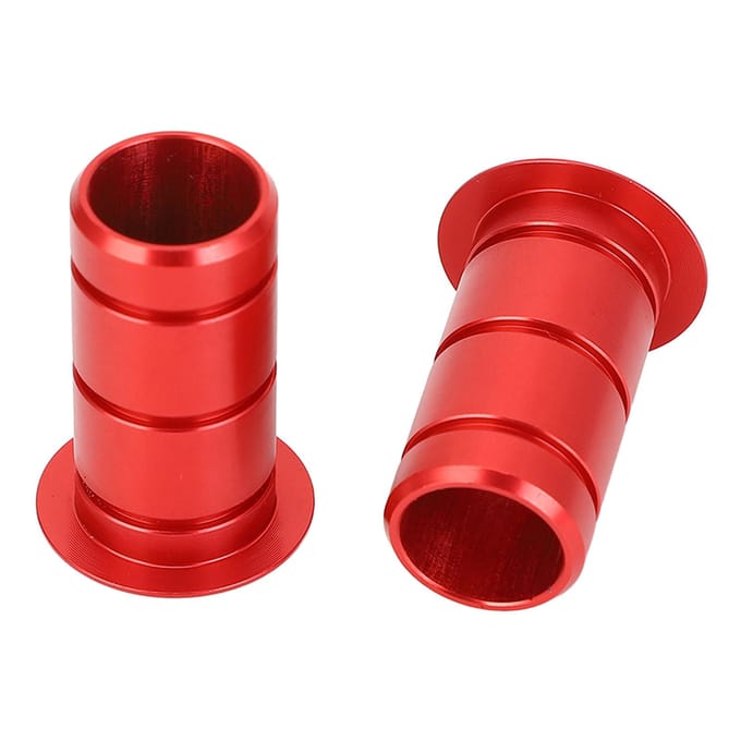 Mountain Road Cycle Hub Steekas Adapter 15MM naar 12MM Voorste Steekas Adapter Aluminiumlegering Rood black