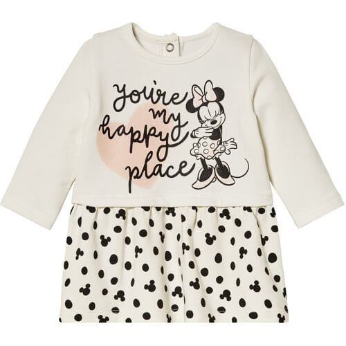 Lidl Baby jurk (Minnie wit, 86/92)