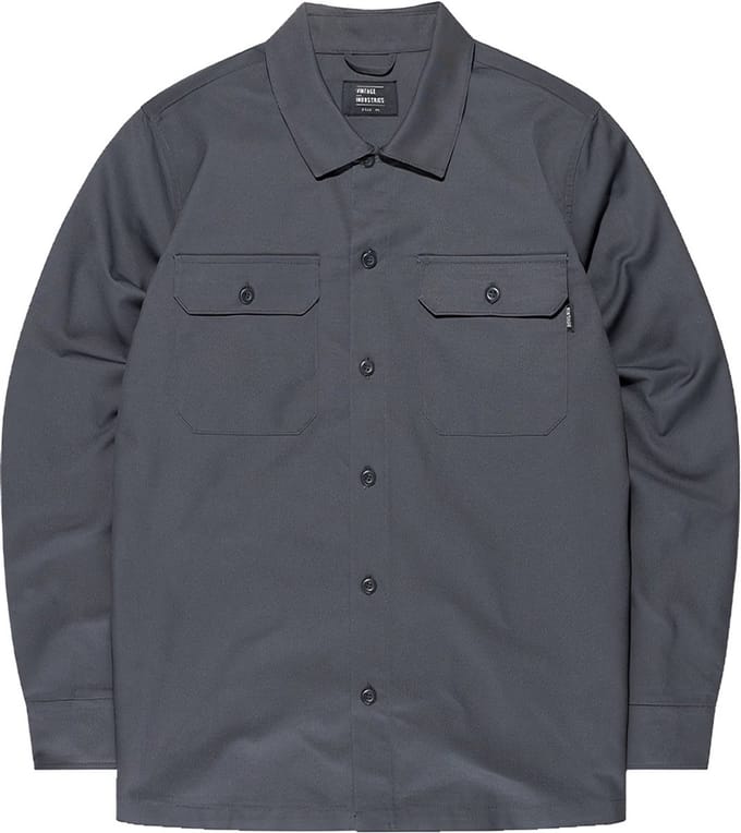 Vintage Industries Harris Shirt Mid Grey S