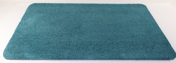PRIMA - Soft - XL - Badmat - Hangend - WC mat - blauw - groen - 60x100cm - antislip