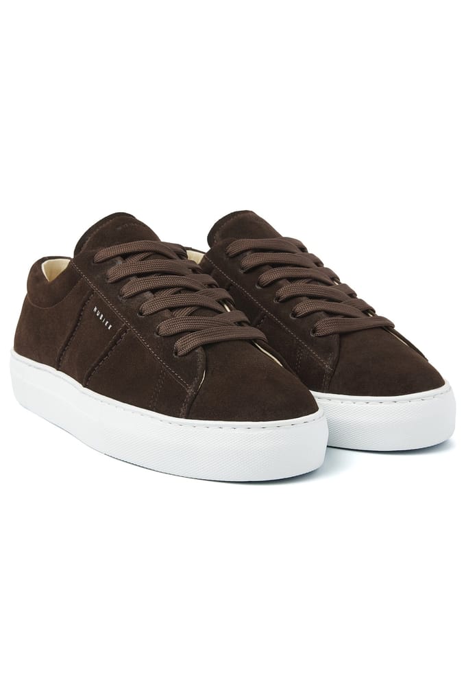 Nubikk Jagger Morris Dk Brown Suede Größe: 43 | Trainers Outlet | Herren | Braun