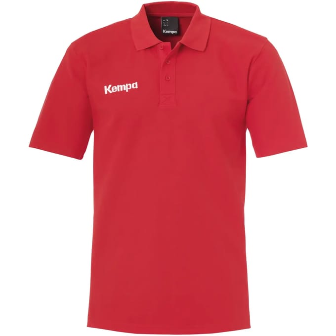 Kempa Classic Polo Shirt Rood Maat S