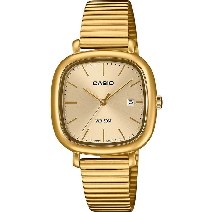 Casio Casio Collection LTP-B166G-9AVEF Horloge - Staal - Goudkleurig - Ø 30 mm