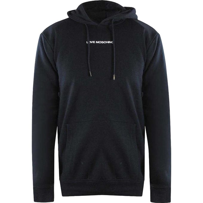 Love Moschino Dames/dames Logo Hoodie (Zwart)