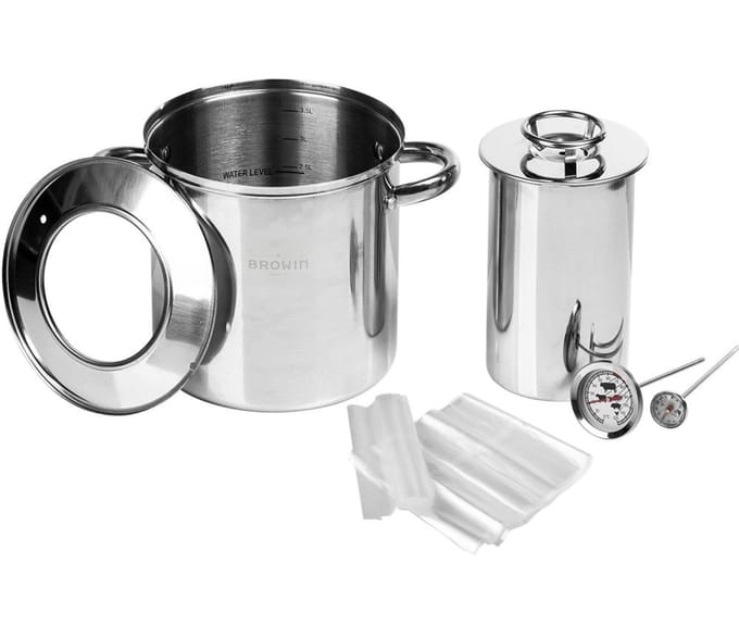Szynkowar 1,5kg met Watermantel - Complete Set