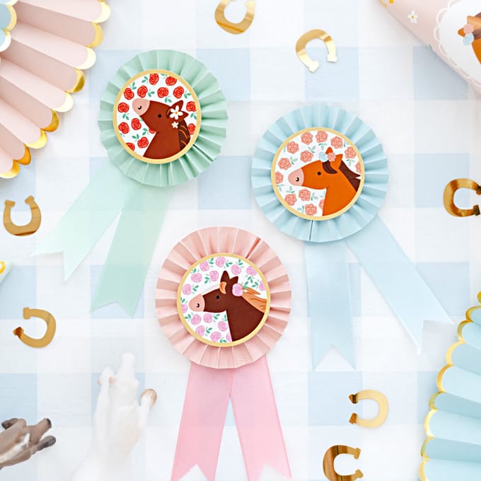 Paarden Pastel - 3 stuks