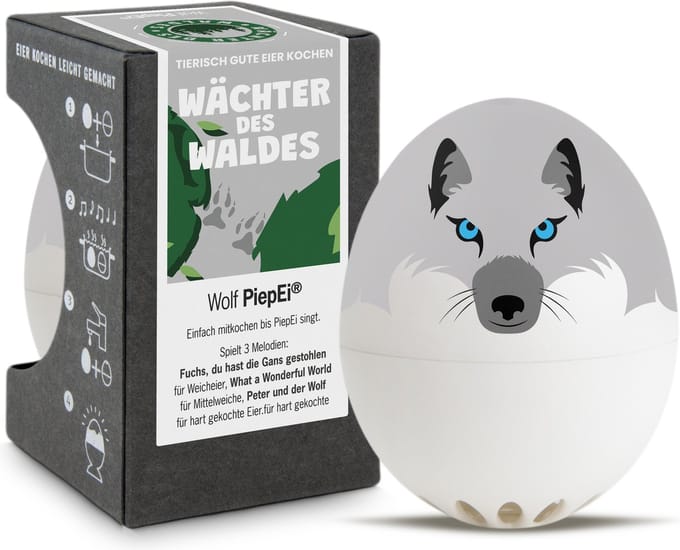 Brainstream PiepEi - Eierwekker - Wolf