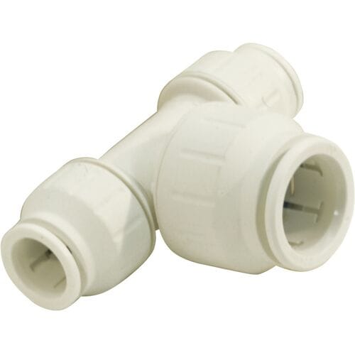 John Guest Speedfit PEM3022BW - Verloop T-stuk - 22x15x 15 midden - 5st