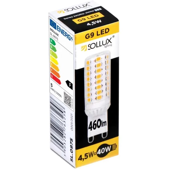 LED-lamp Sollux Lighting Bulb G9