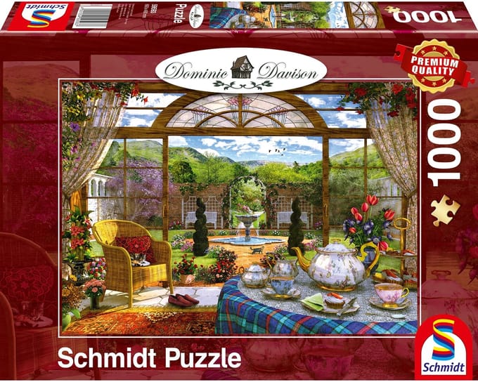 Schmidt Legpuzzel Uitzicht Serre Karton 1000 Stukjes - Dominic Davison