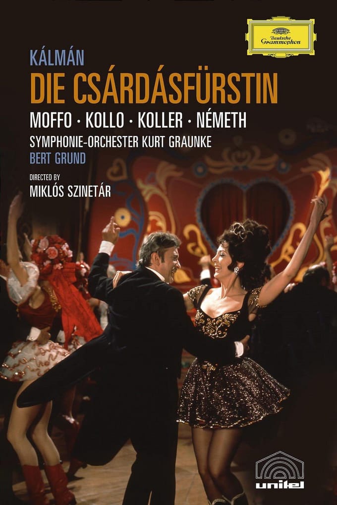 Anna Moffo, René Kollo, Sandor Németh, Laszló Mens - Kalman: Die Csardasfürstin (DVD)