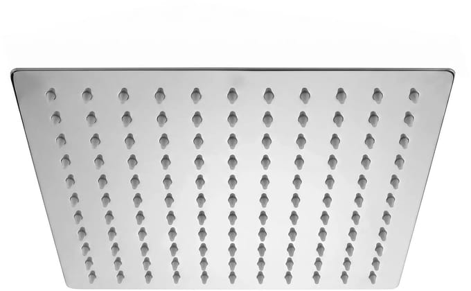 Rea - Vierkante Regendouchekop Js-p015 25cm Chrome - 24,5 x 24,5 x 0,2 cm
