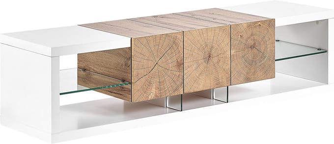 FULERTON - TV-meubel - Wit - MDF