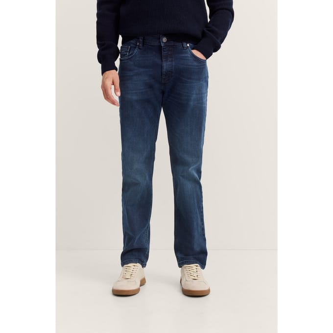 Bugatti Herren Jeans met een licht gebruikte look