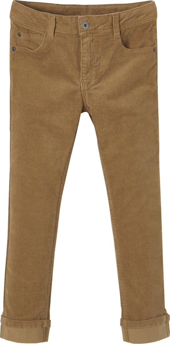 Vertbaudet De slim fluwelen jongensbroek