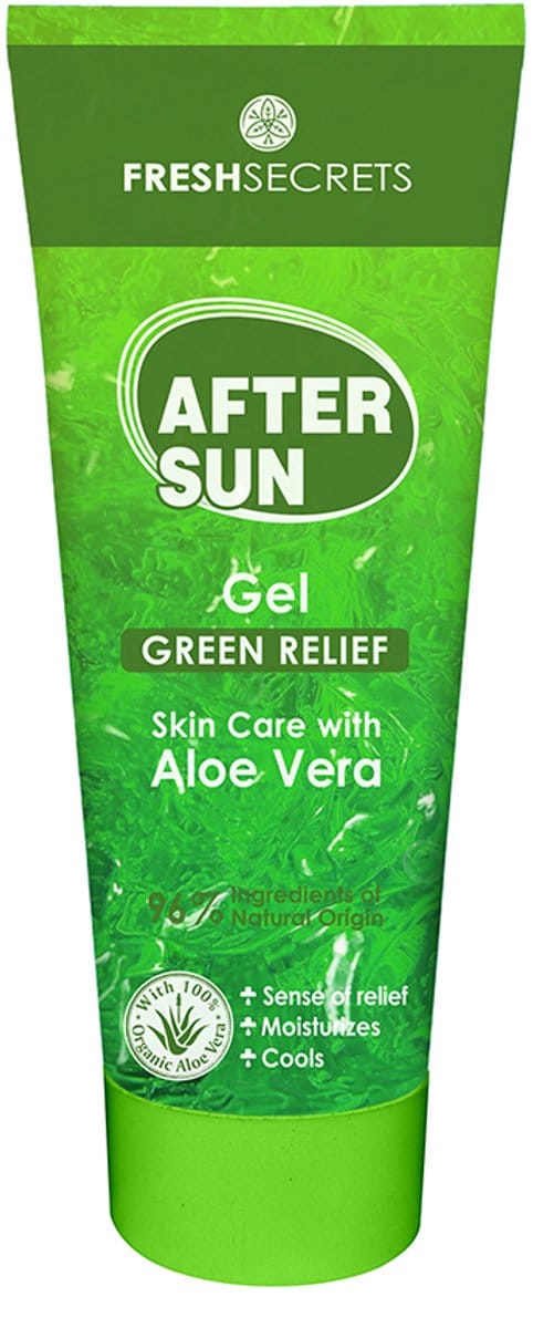 Fresh Secrets After Sun Gel Green Relief met Aloë Vera 100ml Mini/Reis