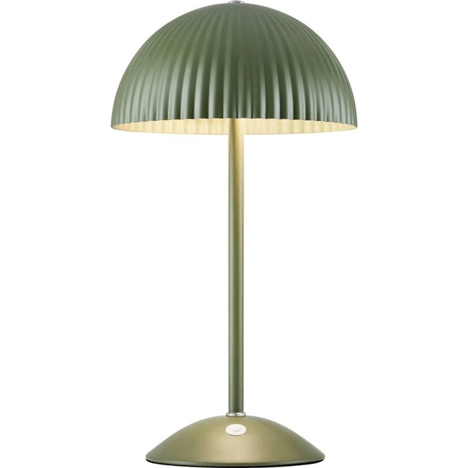 Markslöjd Tafellamp Zin, groen, ijzer, hoogte 35,5 cm, G9
