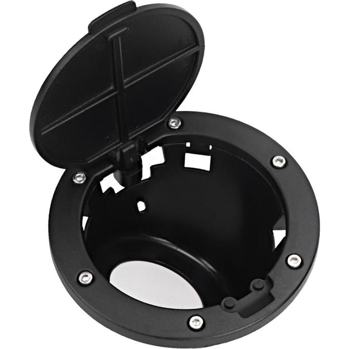Zwarte ABS Tankdop Cover Past voor Jeep Wrangler JK 20072017 Auto Accessoire black