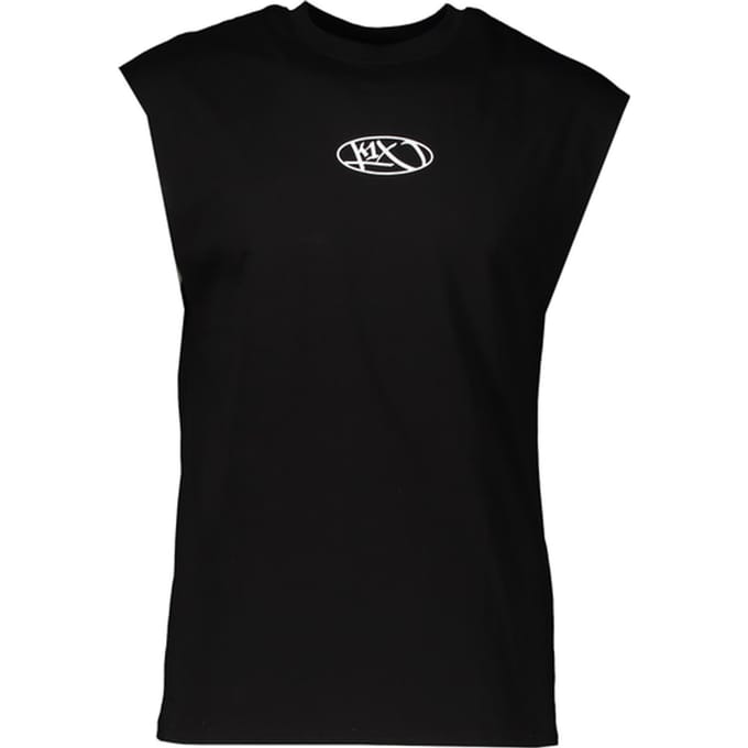 K1x Badge Sleeveless T-shirt Zwart