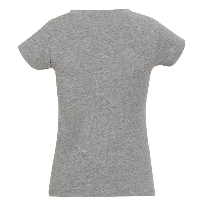 SOLS Dames/Dames Maan Melange V Hals T-shirt (Grijs)