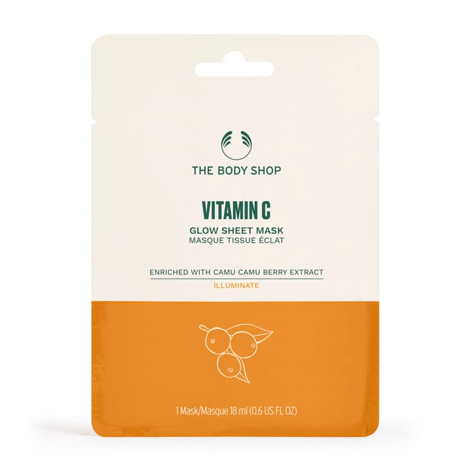 Vitamine C Glow Sheetmasker 18 ml