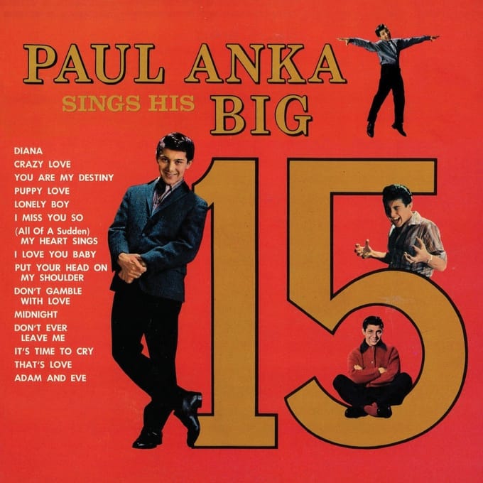 Paul Anka - Paul Anka Sings His Big 15 (CD)