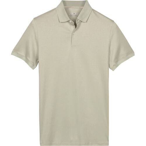 Thomas Maine Polo Soft Liquid Cotton Short Sleeve Mintgroen / male