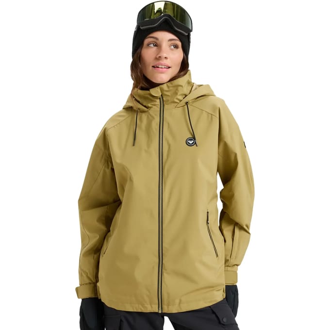 Roxy Landscape Jas Groen L Vrouw