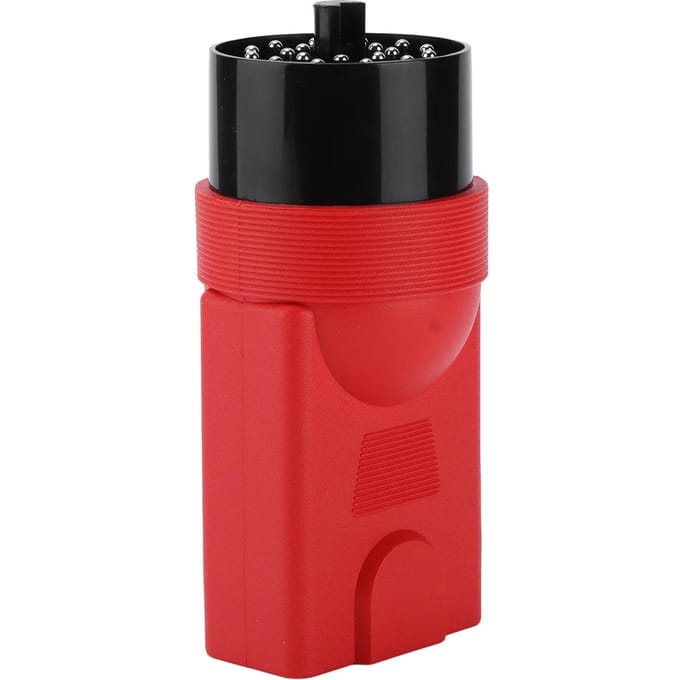 20-pins OBD Diagnostische Connector Mannelijke Stekker ABS voor MaxiSys Pro MS906 MS906BT MS906TS MS908S black