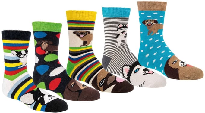 3 Paar Socks4fun Antislip Bedsokken - Teddy Voering - Wit