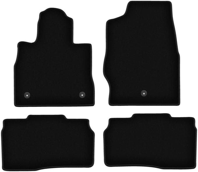 BASIC zwarte velours matten voor: Ford Explorer MK6 ST-Line pick-up (2019-)