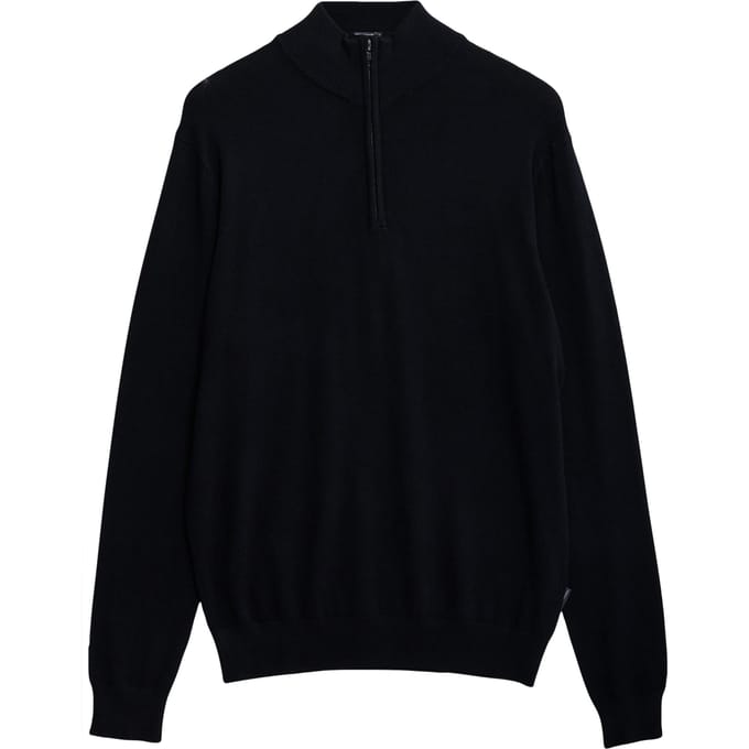 French Connection Half Zip Luxe Black Taglia: M | Dolcevita Outlet | Uomo | Nero