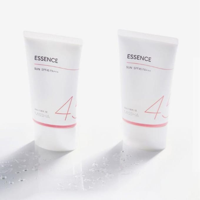 MISSHA All Around Safe Block Essence Crème Solaire SPF45 PA+++ 50ml white