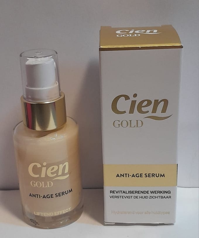 Cien GOLD 24K Anti-Age Serum met Hyaluronzuur 30ml
