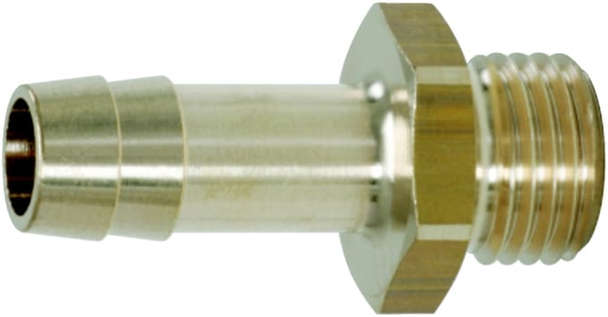 Messing Slangpilaar met Buitendraad – G1/4" x 9 mm – Duurzame Verbinding