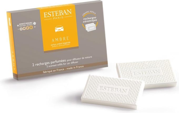 Esteban Classic Ambre Autoparfum navulling (2 stuks)