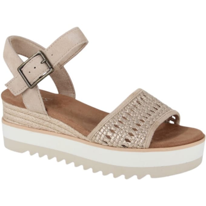 Toms Diana dames espadrilles - Goud - Maat 36