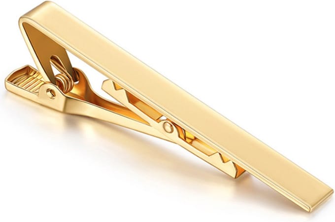 Dasspeld - Stropdas Clip - Classic - Dasclip - Goud