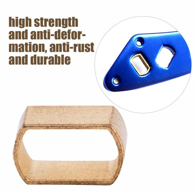 Fishing Rod Reel Handle Installation Hole Adapter 8x5mm to 7x4mm for Daiwa blue