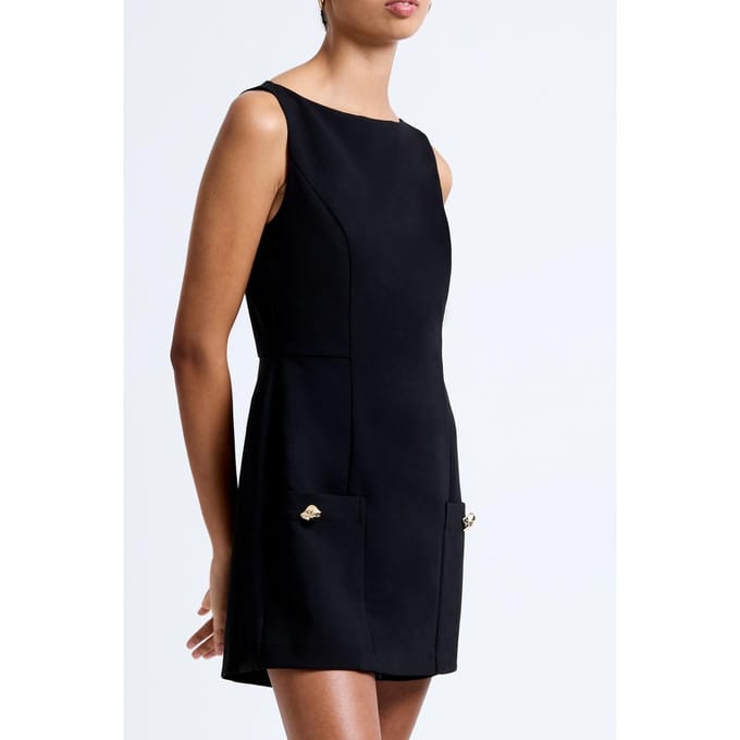 French Connection Jaiden Tailored Playsuit Black Black Taglia: 18 | Tute Outlet | Donna | Nero