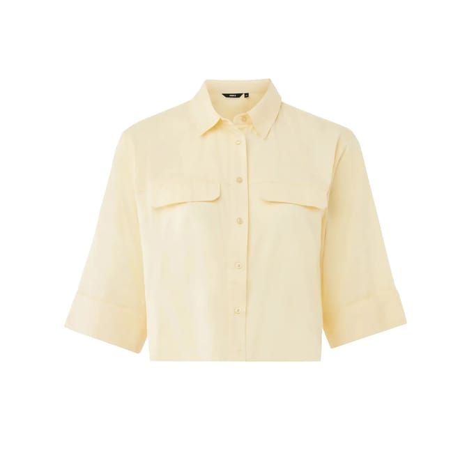 Korte blouse voor dames Mexx Boxy Poplin