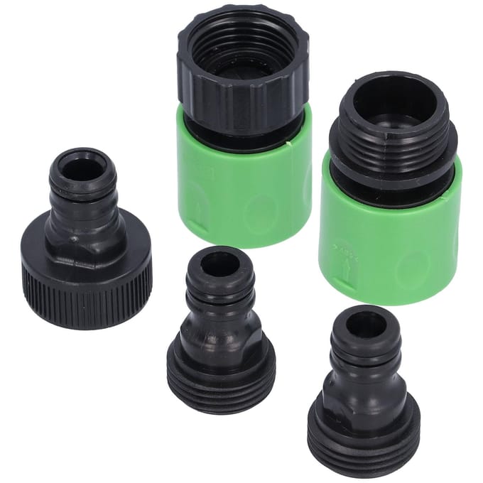 Slangsnelkoppeling NPT 3/4 binnendraad koppelnippel voor tuin-gazonirrigatie black