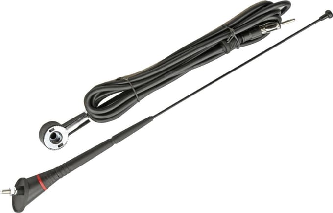 Universele dakantenne 16V met 2.30 mtr. kabel (FZO178)
